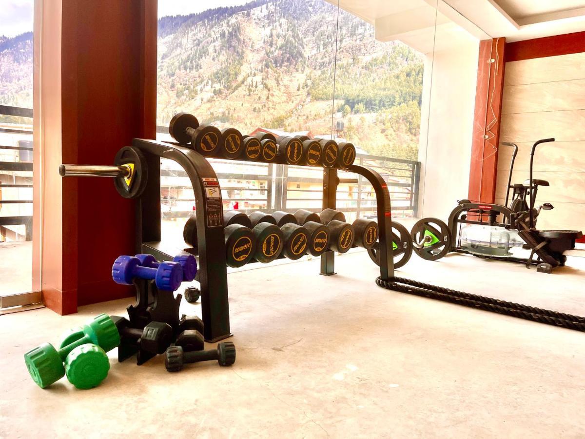Winterline Resort Near Mall Road Manali - Centrally Heated & Air Cooled Eksteriør billede