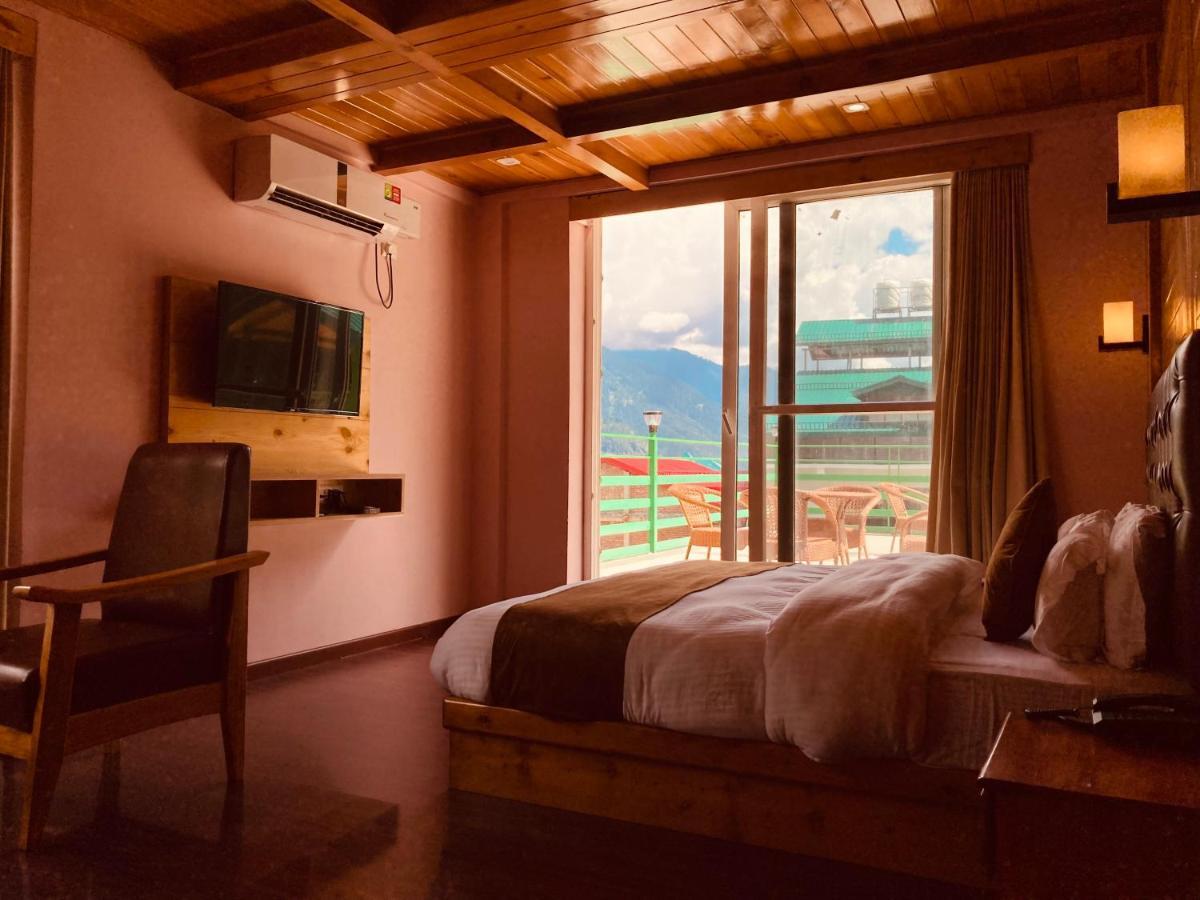 Winterline Resort Near Mall Road Manali - Centrally Heated & Air Cooled Eksteriør billede